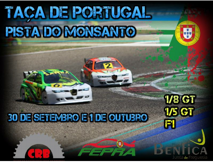Taça de Portugal de 1/8GT e 1/5TC + F1